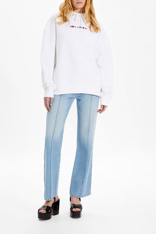 Sweat à capuche - Blanc