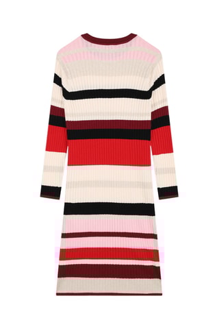 Robe pull - Blanc et noir