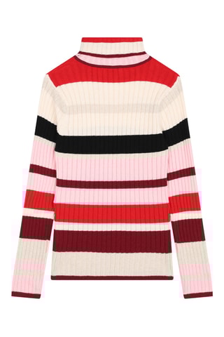 Pull - Blanc et rouge