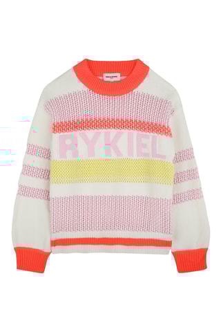 Pull - Blanc et rouge