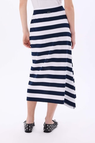 Jupe midi - Blanc
