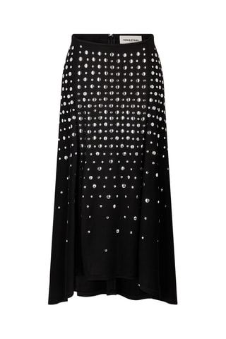 Jupe midi - Noir