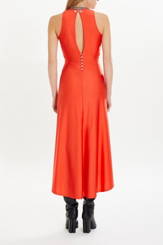 Robe midi - Corail