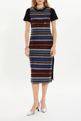 Robe midi - Noir