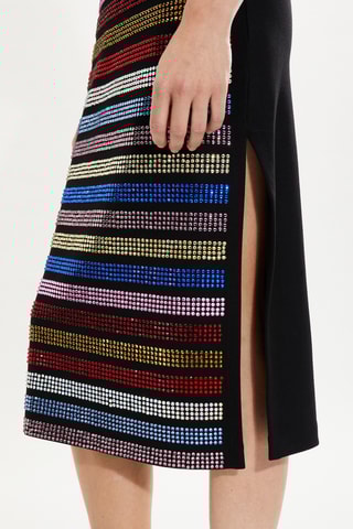 Robe midi - Noir