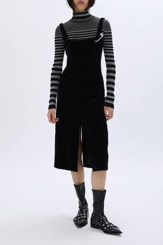Robe midi - Noir