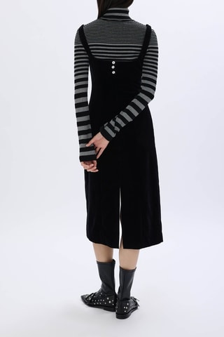 Robe midi - Noir