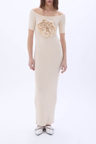 Robe longue - Nude