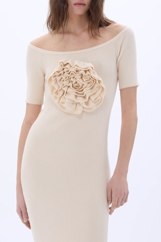 Robe longue - Nude