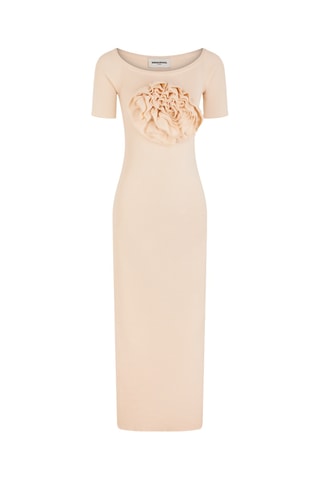 Robe longue - Nude
