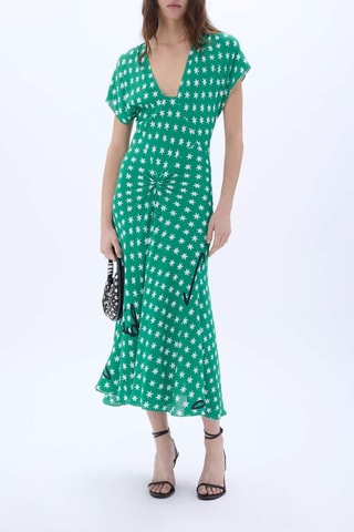 Robe midi - Vert