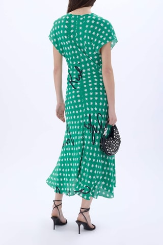 Robe midi - Vert