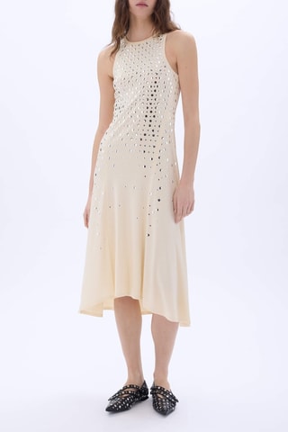 Robe midi - Ecru