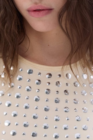 Robe midi - Ecru