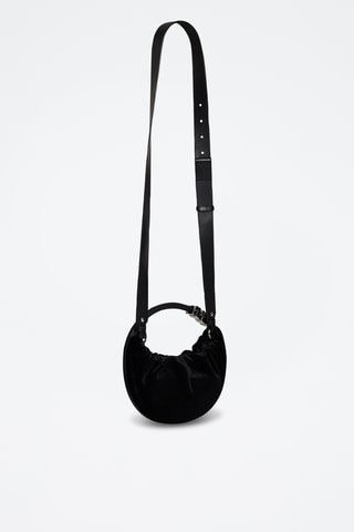 Sac à main en velours - Noir