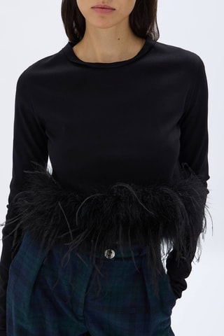 Crop top - Noir