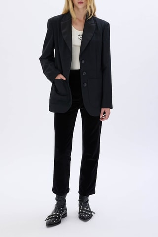 Veste en laine - Noir