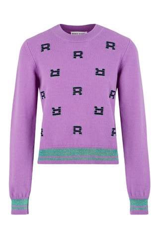 Pull en laine - Violet