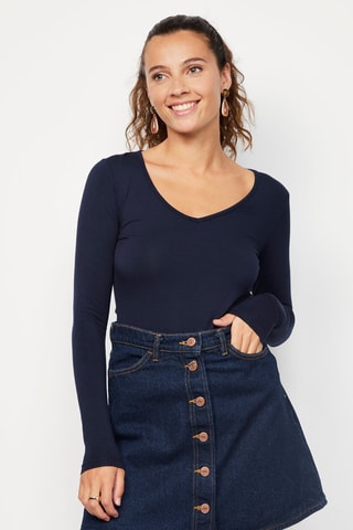Top Nachtblauw - Blauw