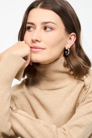 Vest - Gemêleerd Beige - Beige