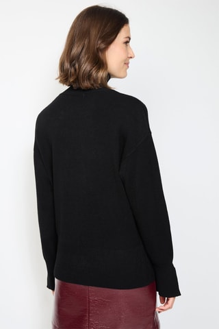 Vest - Gemêleerd Beige - Zwart