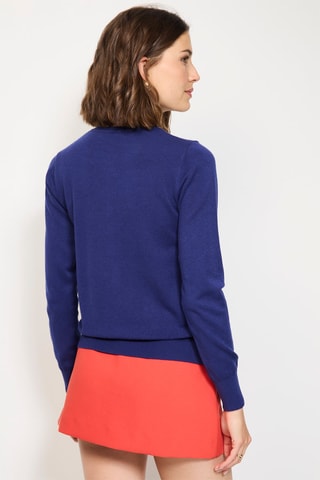 Kasjmier Vest - Nachtblauw - Blauw