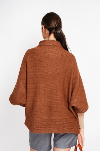 Trui - Bordeauxrood - Bruin
