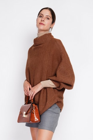 Trui - Bordeauxrood - Bruin