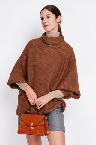 Trui - Bordeauxrood - Bruin