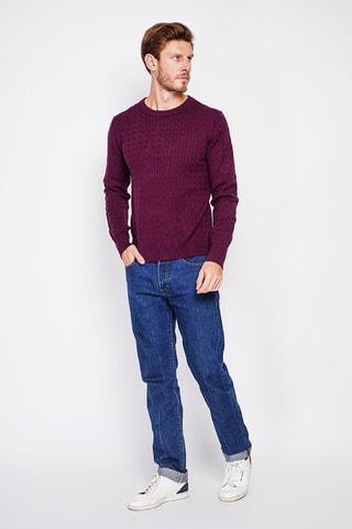 Trui - Bordeauxrood - Rood