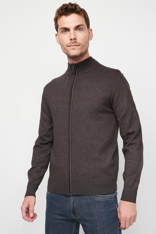  Vest Nachtblauw - Bruin