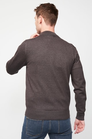  Vest Nachtblauw - Bruin