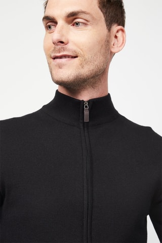  Vest Nachtblauw - Zwart