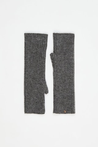 Vingerloze Handschoen - Beige - Goudkleurig en grijs