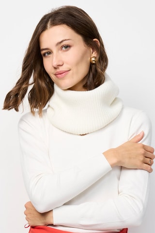  Colsjaal - Beige - Wit