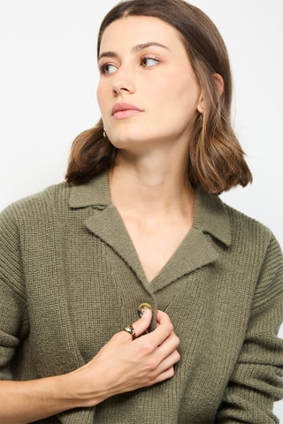  Trui - Gemêleerd Beige - Groen