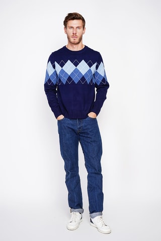 Trui - Blauw - Blauw