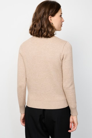 Kasjmier Trui - Camel - Beige