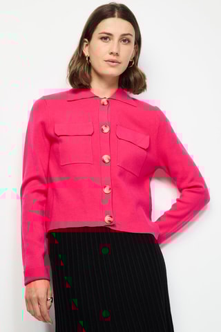 Vest - Bordeauxrood - Roze
