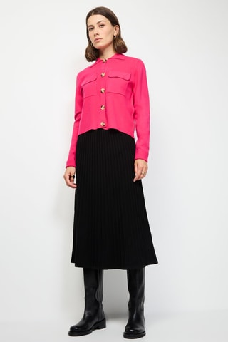 Vest - Bordeauxrood - Roze