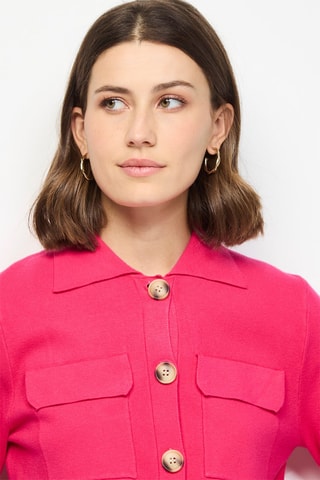 Vest - Bordeauxrood - Roze