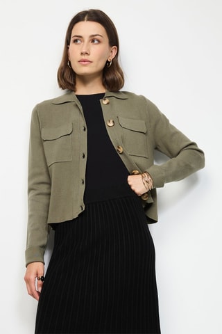 Vest - Bordeauxrood - Groen