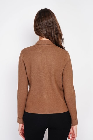 Vest - Bordeauxrood - Bruin