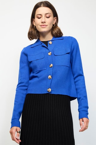 Vest - Bordeauxrood - Blauw