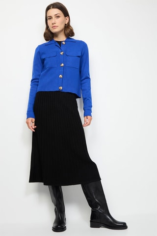 Vest - Bordeauxrood - Blauw