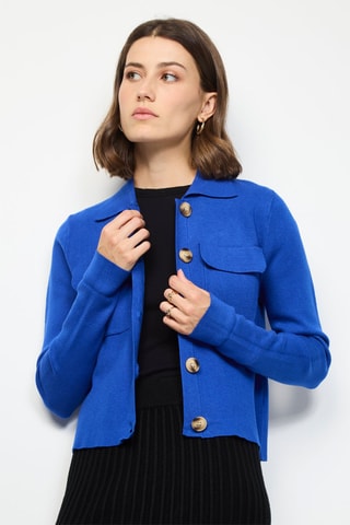 Vest - Bordeauxrood - Blauw