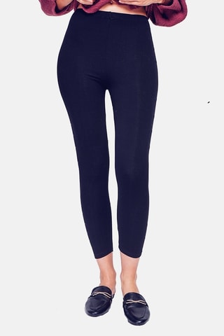 Legging Hoge Taille - Marineblauw - Blauw