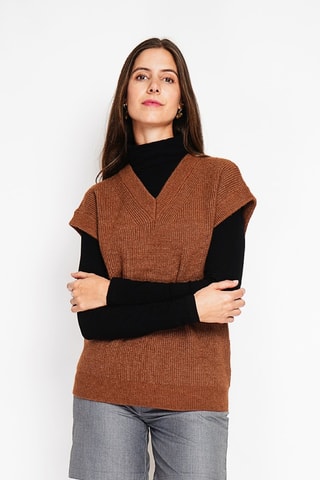 Tuniek - Bordeauxrood - Bruin