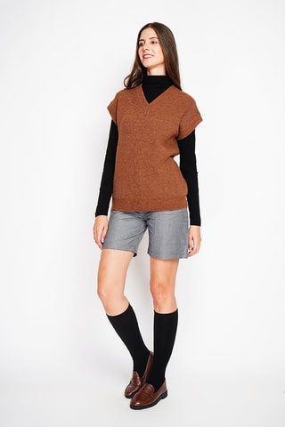 Tuniek - Bordeauxrood - Bruin