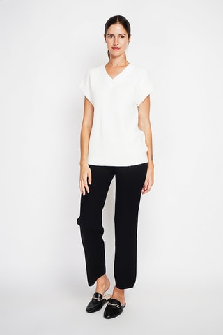 Tuniek - Bordeauxrood - Wit
